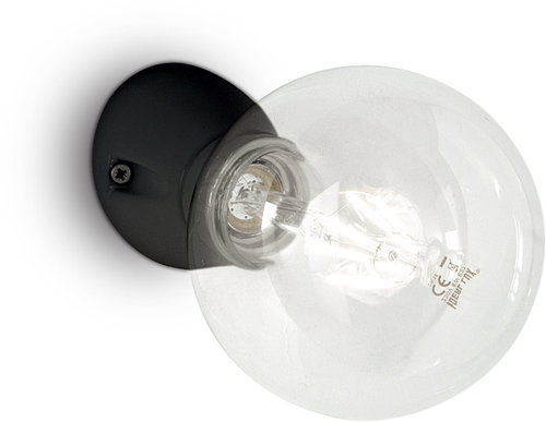 Ideal Lux WINERY AP1, BLACK - LED Light - Main image