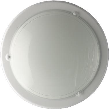 DISC 1xE27/60W, D310, WHITE - Wall Lamp - Main image