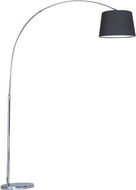 MEDIAN 1xE27/40W, CHROME, BLACK - AVAILABLE 05/21 - Floor Lamp