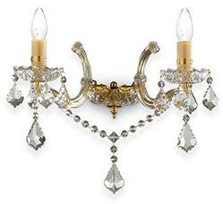 Ideal Lux FLORIAN AP2 ORO - Nástěnná lampa - Hlavní obrázek