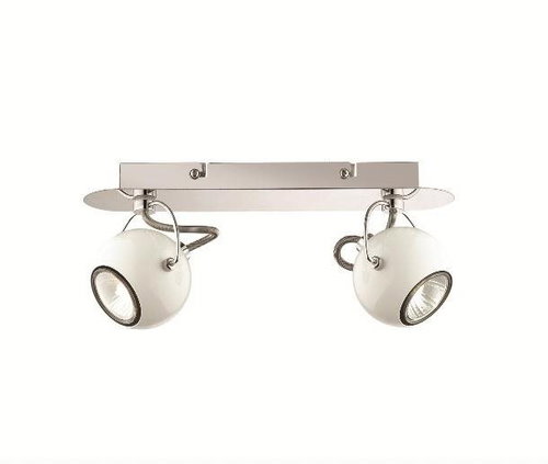 Ideal Lux LUNARE AP2 BIANCO - Nástěnná lampa - Hlavní obrázek