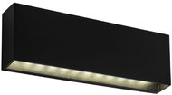 AVIDE LED wall lamp Melbourne, black, daylight 6W - Wall Lamp