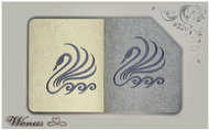 4sleep Gift pack of towels Wenus II swan cream grey - Towel Set