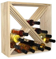 Lefit Wine rack for 24 bottles cross - Wine Stand