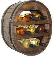 Lefit Wine rack, barrel for 7 bottles - Wine Stand