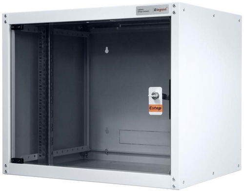 Legrand EvoLine nástěnný datový rozvaděč 12U, 600x450mm, 65kg, skleněné dveře - Rozvaděč - Hlavní obrázek