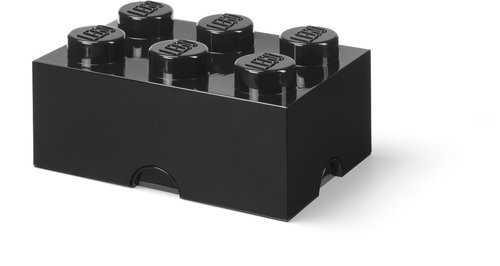 LEGO storage box 6, black - Storage Box - Main image