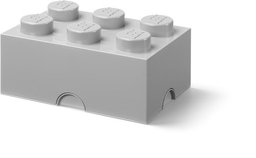 LEGO storage box 6, grey - Storage Box - Main image
