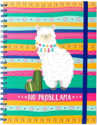 Legami Trio Spiral Notebook – Maxi Llama - Poznámkový blok - Hlavný obrázok