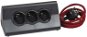 Legrand Verlängerungskabel 1,5 m / 3 Steckdosen / mit USB / schwarz-rot / PVC / 1,5 mm2 - Verlängerungskabel