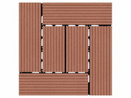 Legi Style 30 × 30 cm, chocolate - WPC dlaždice