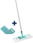 LEIFHEIT Floor Mop PROFI Micro Duo mit Metallstab + GRATIS Ersatz Static Plus 55169 - Mop