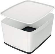 Leitz WOW MyBox, size L, White/Black - Storage Box