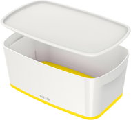 Leitz WOW MyBox, size S, White/Yellow - Storage Box
