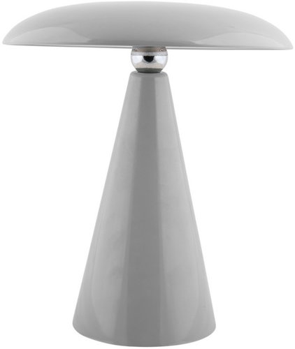 Leitmotiv 2073GY Rechargeable LED Table Lamp, Grey - Table Lamp - Main image