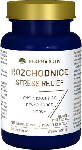 Pharma Activ Rozchodnice Stress Relief 90 tobolek - Rhodiola Rosea - Main image