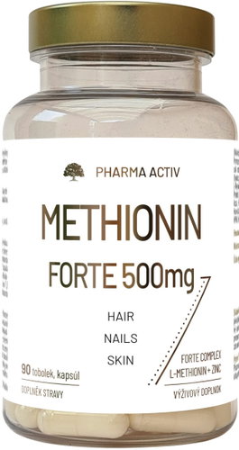 Pharma Activ Methionin Forte 500mg 90 tobolek - Methionine - Main image