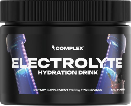 Complex Supplements Hydration Drink 233 g, Cherry Main image Complex Supplements Hydration Drink 233 g, Cherry - Electrolytes - Main image