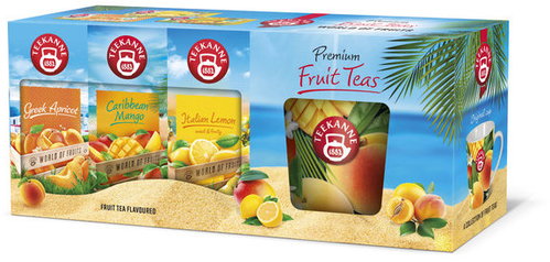 Teekanne On-pack Premium Fruit Teas 3 × 20 bags Main image Teekanne On-pack Premium Fruit Teas 3 × 20 bags - Tea - Main image
