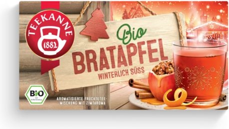 Teekanne Organic Baked Apple 18 × 2.25g - Tea - Main image