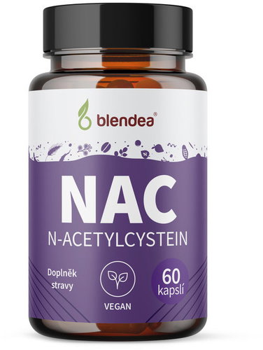 Blendea NAC (N-acetylcysteine) 60 capsules - Dietary Supplement - Main image