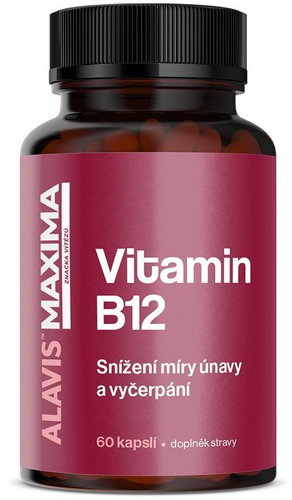 ALAVIS MAXIMA Vitamin B12 60 kapslí - Vitamin B - Main image