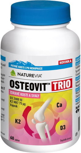 NatureVia® Osteovit Trio 60 tablet - Dietary Supplement - Main image