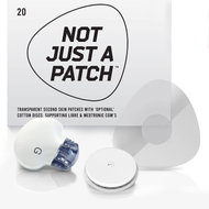 Not Just a Patch Libre/Medtron. Guard. transparent 20pcs - Plaster
