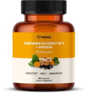 MOVit Energy extrakt kurkumy 95 % + piperin, 60 kapslí - Curcumin
