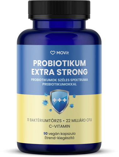MOVit Energy probiotika Extra Strong, 90 veganských kapslí - Probiotics - Main image