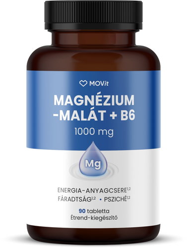 MOVit Energy malát hořečnatý 1000 mg + B6, 90 tablet - Magnesium - Main image