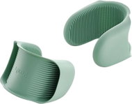 Lékué Silicone Mini Oven Mitts, 2pcs, Green - Oven Mitt