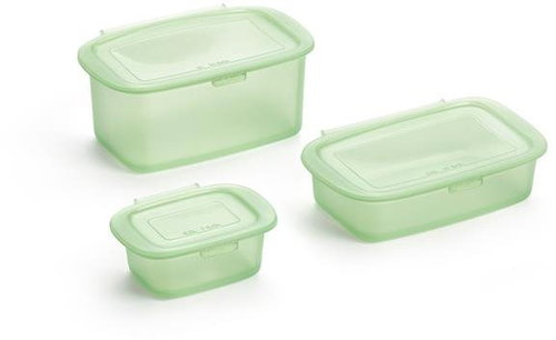 Lékué silicone container set 3pcs - Food Container Set - Main image