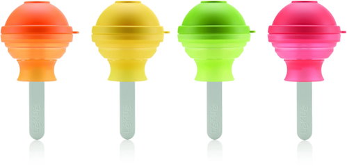 Lékué Ice Lolly Moulds 4pcs Mixed - Ice Pop Mould - Main image
