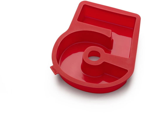 LEKUE Silicone Cake Tin in the Shape of Number 5 Lékué Number Mould - Baking Mould - Main image