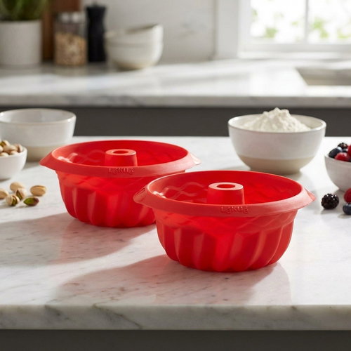 LEKUE Silikonbackformen für Kuchen Lékué Mini Savarin 15 cm | 2pcs - Springform - Hauptbild