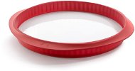 LEKUE Zapekacia forma s odnímateľným tanierom na quiche Lékué Quiche Pan 28 cm | červená - Forma na pečenie
