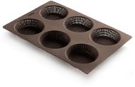 LEKUE Silicone Baking Mould for Rolls Lékué Roll Bread | Brown - Baking Mould