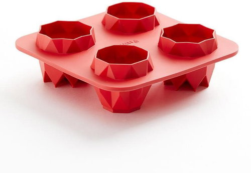 LEKUE Fortune Biscuit Mould 4 pcs Lékué Fortune Origami | Prism - Baking Mould - Main image