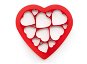 LEKUE Lekue Heart Biscuit Cutting Mould - Cookie Cutter Set