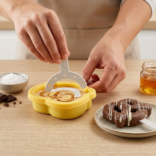 Lékué Stackable Popsicle Maker Pretsel | pretzel - Ice Pop Mould - Main image