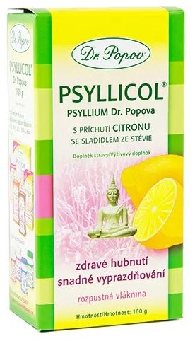 Dr.Popov Psyllicol s příchutí citrónu, 100 g - Fibre - Main image