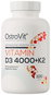 Vitamin K2 OstroVit Vitamin D3 4000 + K2, 100 tablets - Vitamín K2