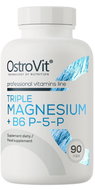 OstroVit Triple Magnesium + B6 P-5-P, 90 capsules - Magnesium