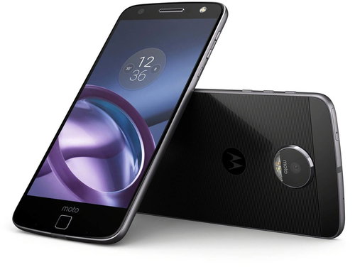 Lenovo Moto Z Black Main image Lenovo Moto Z Black - Mobile Phone - Main image