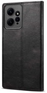 Lenuo Leather flip for Xiaomi Redmi Note 12 black - Phone Case