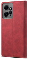 Lenuo Leather flip for Xiaomi Redmi Note 12 red - Phone Case
