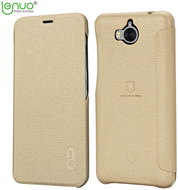 Lenuo Ledream na Huawei Y6 (2017) Gold - Pouzdro na mobil