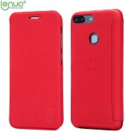 Lenuo Ledream Honor 9 Lite készülékhez piros - Mobiltelefon tok