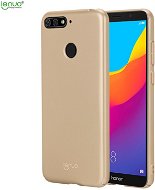 Lenuo Leshield Huawei Y6 Prime (2018) készülékhez, Gold - Telefon tok